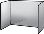 Splatter Guard for Frying Non-Stick 3 Sided Foldable Grease Splatter Screen by ANGINORLD