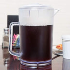 G.E.T. P-3064-1-CL-EC Heavy-Duty Shatterproof Plastic 2 Quart Pitcher - Image 10
