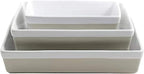 MARTHA STEWART 3-Piece Oven to Table Stoneware Bakeware Set – Baking Dish & - Image 4