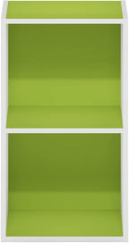 Furinno PASIR Book Shelf, 2-Tier Modern Bookshelf, Open Shelves Bookcase 9 x 12 - Image 7