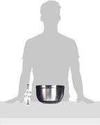 Winco 8 Quart Heavy-Duty Stainless Steel Mixing Bowl - Image 2