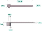 1/2 Tablespoon Long Handle Plastic Measuring Spoon - Image 2