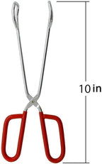 Hiash 10-Inch Heavy Duty Stainless Steel Kitchen Tongs - Image 2