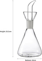 ELETON Conical Borosilicate Glass Olive Oil Dispenser – Non Drip Oil Bottle - Image 7