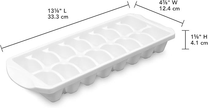 Sterilite Stacking Ice Cube Tray, Save Space and Stack Trays in Freezer - Image 2