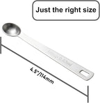 1PCS 1/6 Teaspoon Single Tiny Measuring Spoon, Small Individual Stainless Steel - Image 2