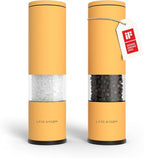 LARS NYSØM Salt and Pepper Grinder Set Manual, Stainless Steel Salt and Pepper by LN