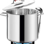 HOMICHEF LARGE STOCK POT 24 Quart by HOMICHEF