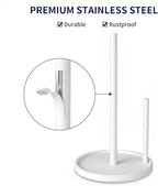 Jesginboo Paper Towel Holder Countertop, Paper Roll Holder - Image 4