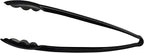 Plasticpro 12'' Serving Tongs Heavy Duty Reusable Kitchen and BBQ Black Serving - Image 6