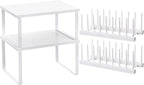 Marsui 4 Pcs Kitchen Organizer Accessories Set Cabinet Organizer Shelf and by Marsui