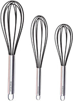 Silicone Whisk Set of 3 by Wired+Whisk