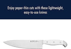 HENCKELS Statement Razor-Sharp 15-Piece White Handle Knife Set - Image 9