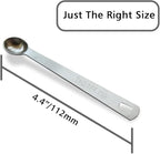 2PCS 1/4 Teaspoon Single Tiny Measuring Spoon, Small Individual Stainless Steel - Image 2