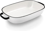 4.5 Quart Ceramic Baking Dish, Serving Bakeware by Roeveca