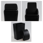 Plastic Waste Bin with Swing Lid, 14 Liter Garbage Can, 1 Pack, 5.2" x 8.2" x - Image 2