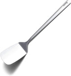 Stainless Steel Spatulas, Berglander Solid Turner, Barbecue Metal Spatulas by Berglander