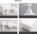 Pump Bottle, Refillable Plastic Empty Lotion Soap Dispenser Liquid Container - Image 6