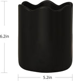 Ceramic Utensil Holder for Kitchen Counter, 6.2" Kitchen Utensil Holder - Image 5