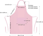 Jubatus 12 Pack 100% Cotton Aprons Bulk - Image 6