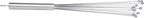 Restaurantware 12.5 in Stainless Steel Ball Whisk - Image 14