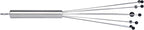 Restaurantware 10.5 in Stainless Steel Ball Whisk - Image 13