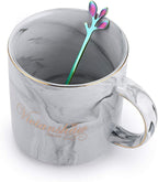 AnSaw Elegant Rainbow Leaf Coffee Spoons - Image 4