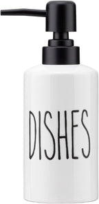 FE Dish Soap Dispenser for Kitchen, 10oz Ceramic Soap Dispenserr for Bathroom by IntoYourHouseOntoYourTable