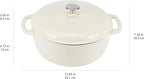 Amazon Basics Enameled Cast Iron Dutch Oven Pot - Image 4