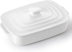 Large Ceramic Casserole Dish by Lareina