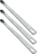 3PCS 1/32 Teaspoon Single Tiny Measuring Spoon, Small Individual Stainless by BERYLER