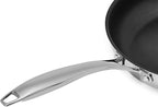 Amazon Basics 2-Piece Non-Stick Stainless Steel Fry Pan Set, Oven Safe - Image 2
