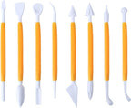 ScivoKaval Marshmallow Fondant Cake Decorating Hand Tool 12 Pcs 5 Sets Sugar - Image 2