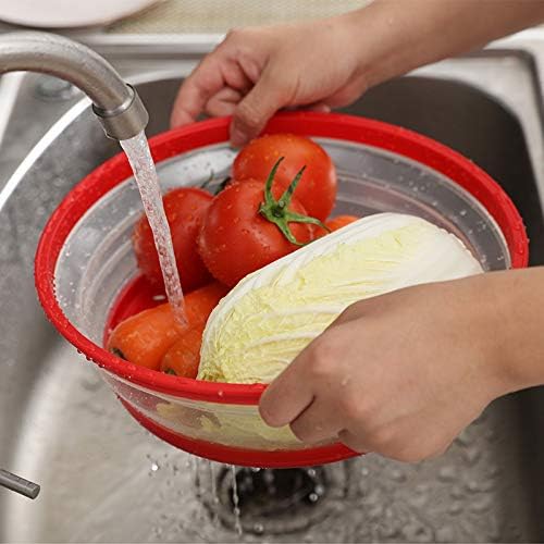 Pack of 2 Collapsible Microwave Food Cover, Splatter Guard, Vented Microwave Lid - Image 5