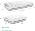 EVERIE Expandable Food Container Lid Organizer - Image 3