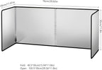 Splatter Guard for Frying Non-Stick 3 Sided Foldable Grease Splatter Screen - Image 2
