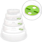Set of 5 Microwave Plate Covers - Image 3
