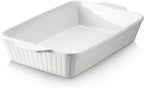 DOWAN Casserole Dish, 9x13 Ceramic Baking Dish, Large Lasagna Pan Deep by DOWAN