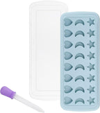 Moon Stars and Heart Ice Cube Tray Silicone Molds by BTYMS