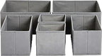 Amazon Basics Collapsible Cloth Drawer Organizer Boxes by AmazonBasics