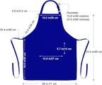 Jubatus 2 Pack 100% Cotton Aprons - Image 7
