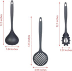 Glad Cooking Kitchen Utensils Set – 7 Pieces, Nylon Tools - Image 4