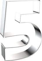 4 Inch Number Cookie Cutter Set - Image 3