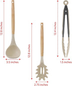 Glad Silicone Kitchen Utensils Set, and Spaghetti Server - Image 5