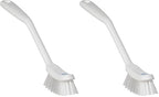 Vikan - Fine Dish Brush - Heavy-Duty, Slip-Resistant Cleaning Brush, by Vikan