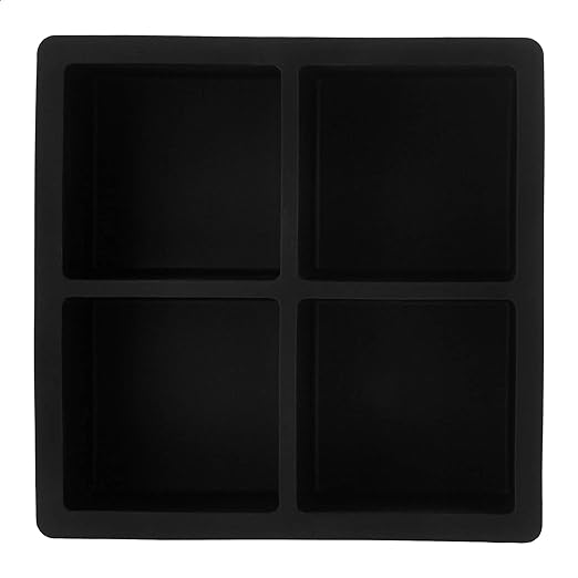 Amazon Basics Large Silicone Square Ice Cube Trays - Image 2