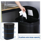 13 Gallon 50 Liter Garbage Can Kitchen Trash Can - Image 7