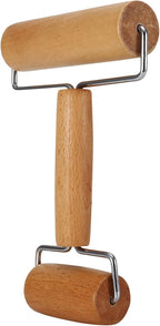 Small Rolling Pin, Pizza Dough Roller, Non Stick Wood Pastry Roller, Kitchen - Image 2
