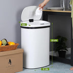 13 Gallon 50 Liter Garbage Can Kitchen Trash Can - Image 8