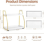 DWTS Coffee Bar Accessories, Coffee Station Organizer - Image 3
